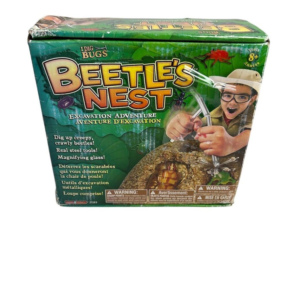 I Dig Bugs Beetle's Nest Excavation Adventure Kit Ages 8+‎